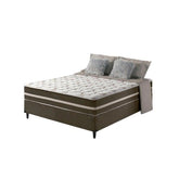 Promoção | Cama Box + Colchão de Casal Classic Molas Ensacadas 138x188x61cm