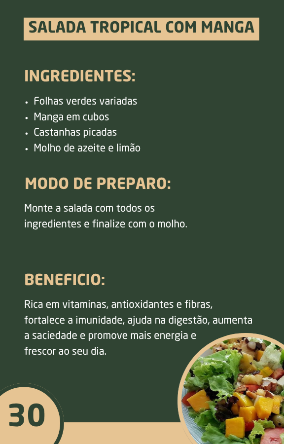 Livro Digital com 30 Receitas Saudáveis e Rápidas para o Dia a Dia!