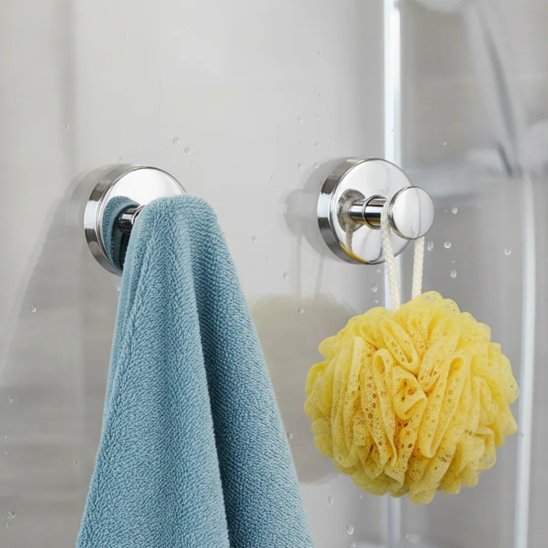 FixPro® – Gancho de Ventosa Premium (Fixação Ultra Forte sem Furos!) – Compre 1 Leve 2!