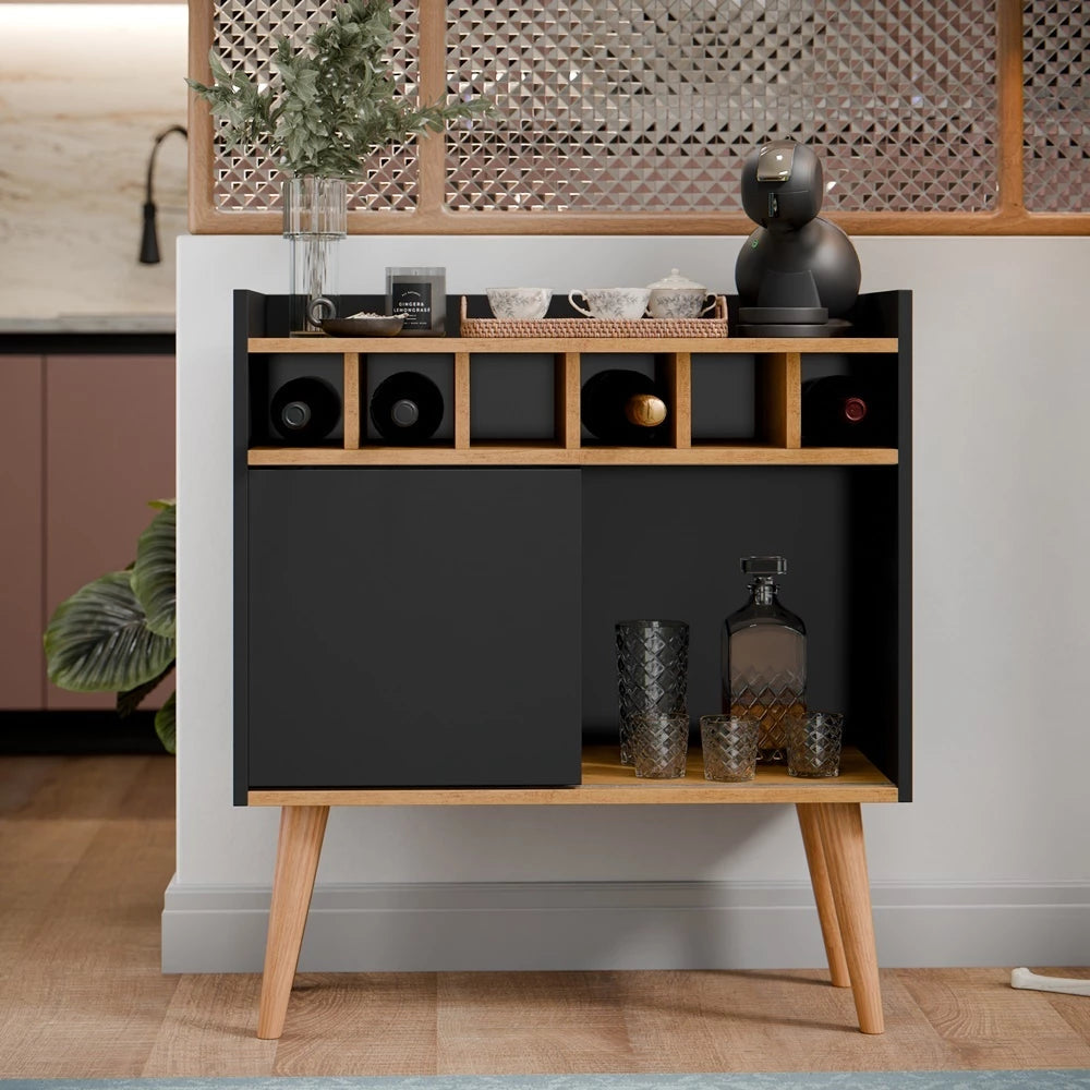 Aparador Retrô Buffet Bar Adega Rubi