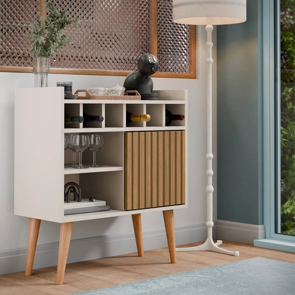 Aparador Retrô Buffet Bar Adega Rubi