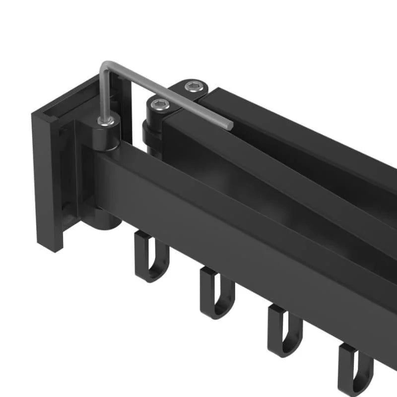 Varal Retrátil de Alumínio para Parede Suporta até 25kg