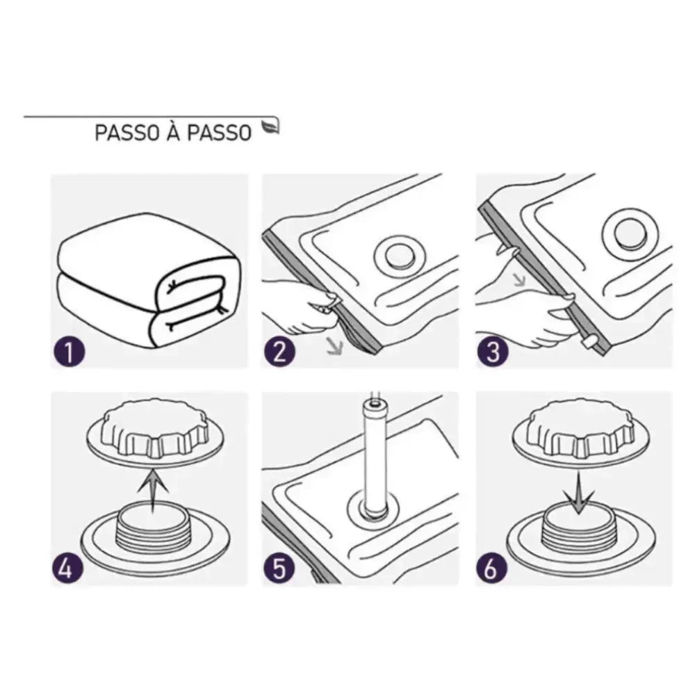 Vacuum Pro – Kit Compactador com Bomba Elétrica