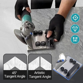 Adaptador angular para Esmerilhadeira para cortes de 45 graus  Perfect Cut ™ + SUPER BRINDE