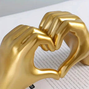Escultura Decorativa do Amor - LoveGold®