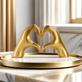 Escultura Decorativa do Amor - LoveGold®