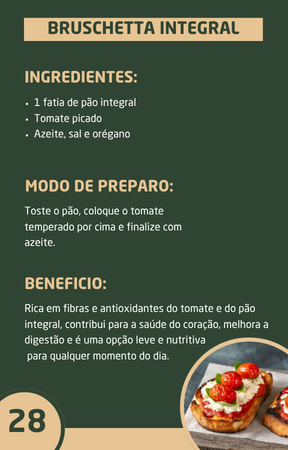 Livro Digital com 30 Receitas Saudáveis e Rápidas para o Dia a Dia!