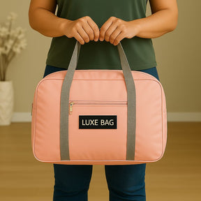 Bolsa Dobrável Luxe Bag™ [Compre 1 Leve 2] + Brinde: Bolsa Térmica