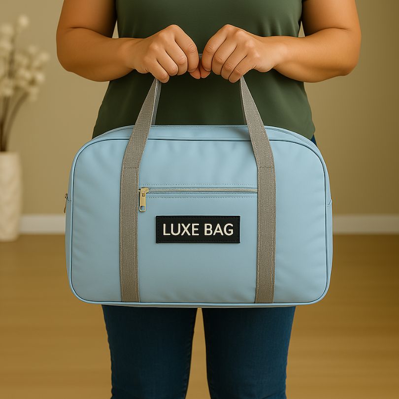 Bolsa Dobrável Luxe Bag™ [Compre 1 Leve 2] + Brinde: Bolsa Térmica