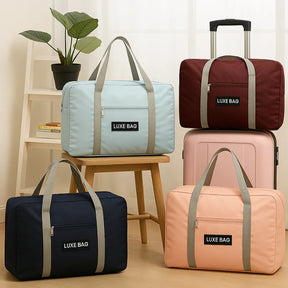 Bolsa Dobrável Luxe Bag™ [Compre 1 Leve 2] + Brinde: Bolsa Térmica