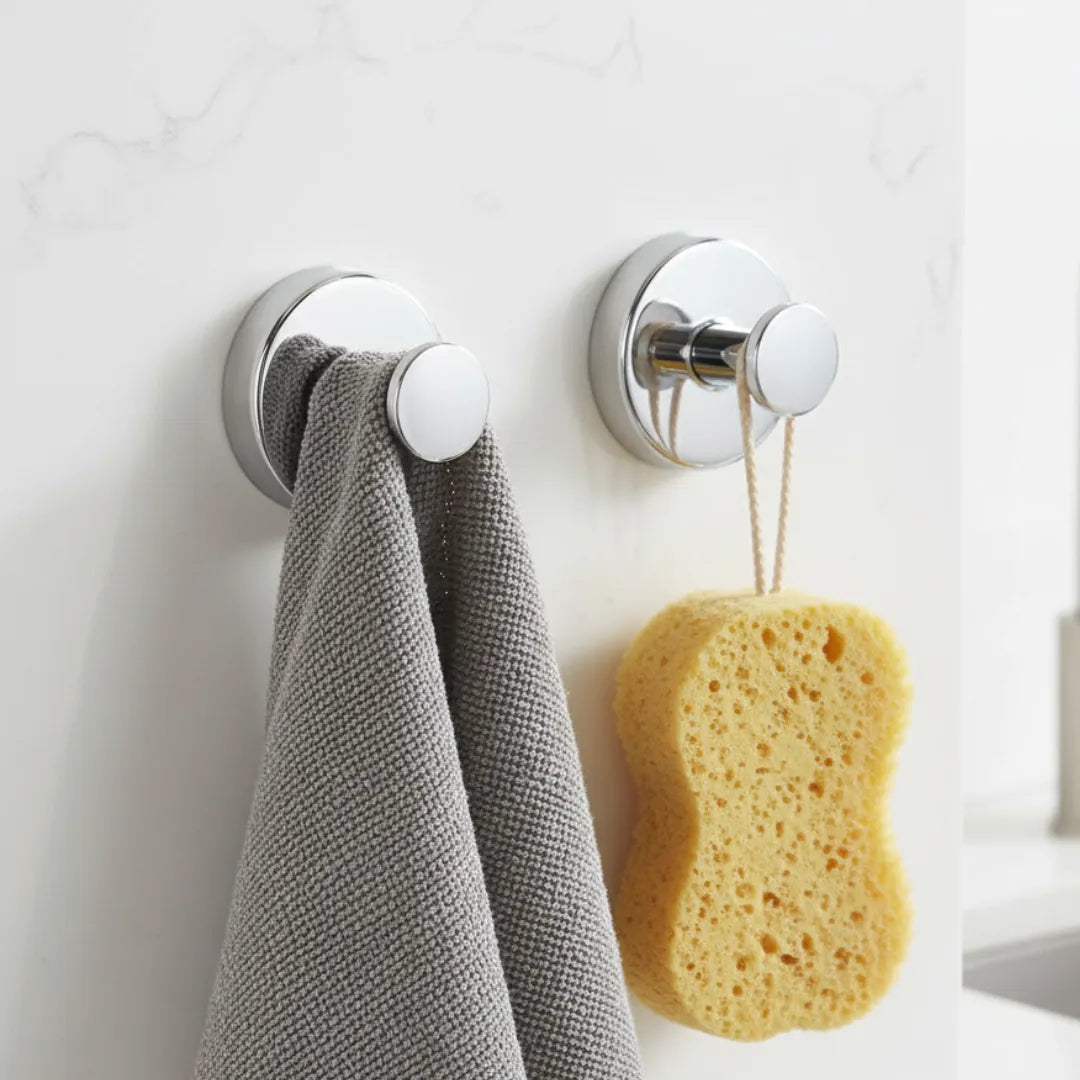 FixPro® – Gancho de Ventosa Premium (Fixação Ultra Forte sem Furos!) – Compre 1 Leve 2!