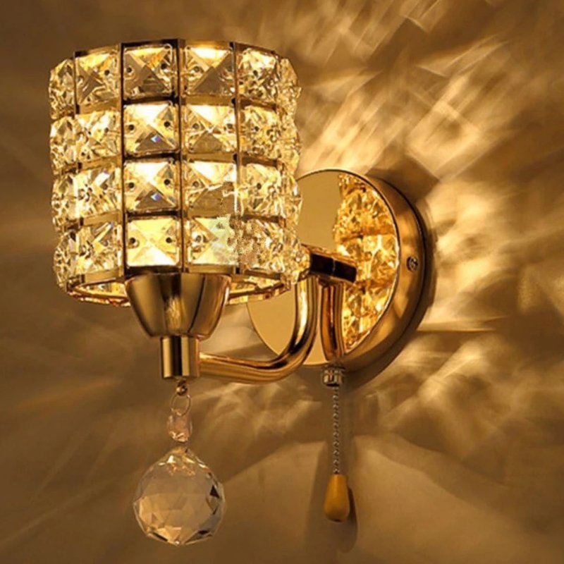 Arandela de Parede Elegante e Luxuosa