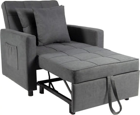 Sofá-Cama Versátil Brooke™ – Design Inteligente e Conforto 2 em 1