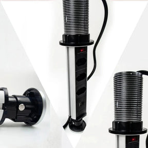 Torre de Tomada Retrátil Multiplug