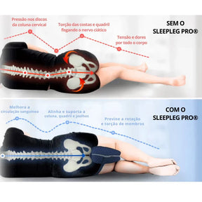 Travesseiro de Alinhamento – SleepLeg Pro®